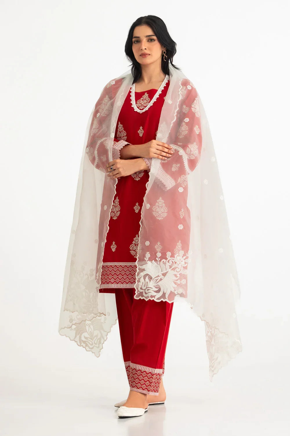 3 Pc Ready To Wear Lawn STKSD-2407